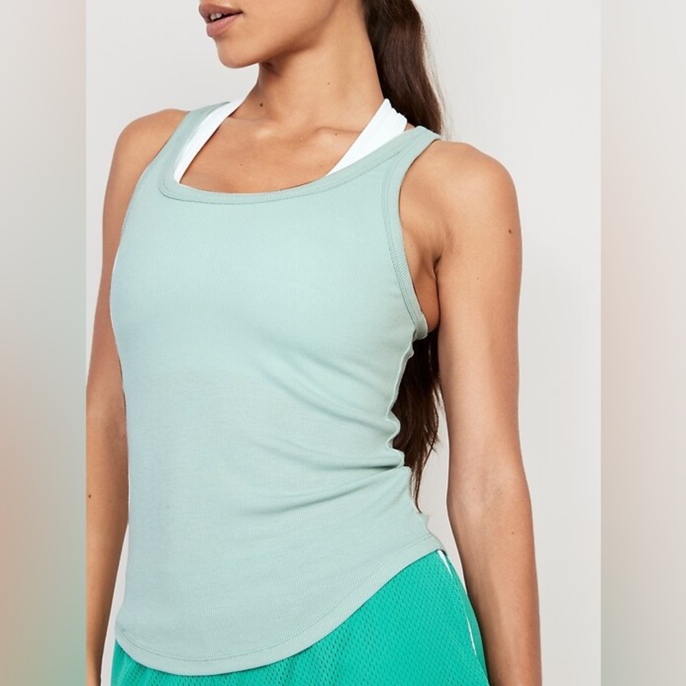Old Navy Mint Racerback Tank Top
